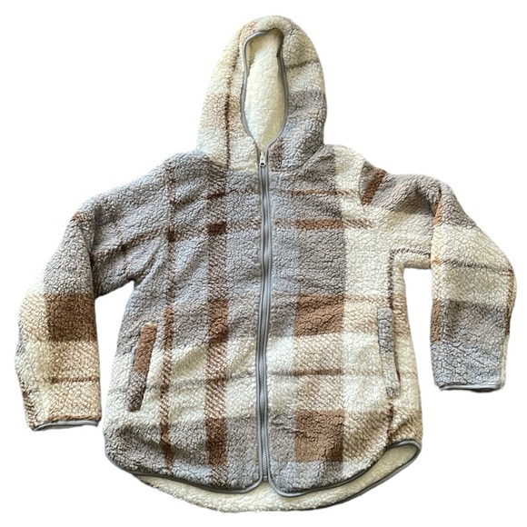 NWOT Weatherproof - Reversible Sherpa Hoodie - Picture 4 of 4